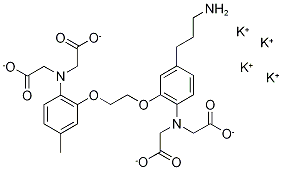 352000-08-9 5-(3-AMINOPROPYL)-5'-METHYL-BIS-(2-AMINOPHENOXYMETHYLENE-N,N,N',N'-TETRAACETATE TETRAPOTASSIUM SALT