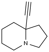 인돌리진,8a-에티닐옥타하이드로-(9CI) 구조식 이미지