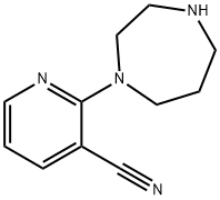2-(1,4-DIAZEPAN-1-YL)NICOTINONITRILE Structure