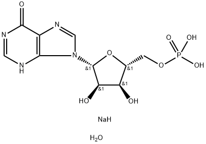 5μ-Inosinic  acid  hydrate  disodium  salt,  I-5μ-P,  IMP,  Inosinic  Acid Structure