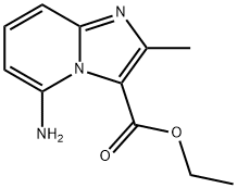 ETHYL 5-AMINO-2-METHYLIMIDAZO[1,2-A]PYRIDINE-3-CARBOXYLATE Structure