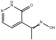 3(2H)-Pyridazinone, 4-[1-(hydroxyimino)ethyl]- (9CI) 구조식 이미지