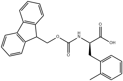 FMOC-D-2-METHYLPHENYLALANINE Structure