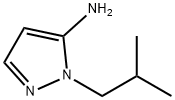 1-ISOBUTYL-1H-PYRAZOL-5-AMINE Structure