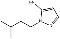 1-(3-METHYLBUTYL)-1H-PYRAZOL-5-AMINE Structure