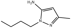 2-BUTYL-5-METHYL-2 H-PYRAZOL-3-YLAMINE Structure