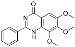 4(1H)-Quinazolinone,  6,7,8-trimethoxy-2-phenyl-  (9CI) 구조식 이미지