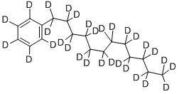 1-PHENYLDODECANE-D30 구조식 이미지