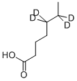 HEPTANOIC-5,5,6,6-D4 ACID Structure