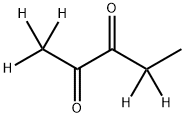 2,3-PENTANEDIONE-1,1,1,4,4-D5 Structure