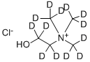 CHOLINE-D13 CHLORIDE Structure