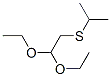 2-(Isopropylthio)acetaldehydediethyl acetal Structure