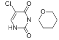 5-chloro-6-methyl-3-(tetrahydro-2H-pyran-2-yl)uracil Structure
