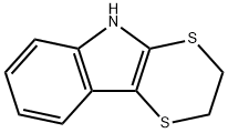2,3-DIHYDRO-5H-1,4-DITHIINO[2,3-B]INDOLE Structure