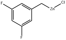 3 5-DIFLUOROBENZYLZINC CHLORIDE  0.5M Structure