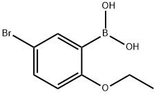 5-브로모-2-에톡시페닐보론산 구조식 이미지