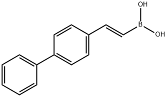 TRANS-2-(4-BIPHENYL)VINYLBORONIC ACID Structure