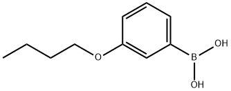 3-BUTOXYBENZENEBORONIC ACID 구조식 이미지