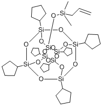 PSS-ALLYLDIMETHYLSILYLOXY-HEPTACYCLOPEN& Structure