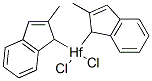 DICHLOROBIS(2-METHYLINDENYL)HAFNIUM Structure