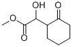 2-(2-Oxocyclohexyl)-2-hydroxy-acetic acid methyl ester Structure