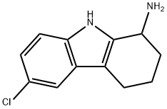 6-chloro-2,3,4,9-tetrahydro-1H-carbazol-1-amine Structure