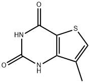 7-Methylthieno[3,2-d]pyrimidine-2,4-diol Structure