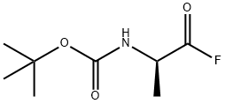 Carbamic acid, [(1R)-2-fluoro-1-methyl-2-oxoethyl]-, 1,1-dimethylethyl ester Structure