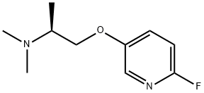 2-Propanamine,1-[(6-fluoro-3-pyridinyl)oxy]-N,N-dimethyl-,(2S)-(9CI) Structure