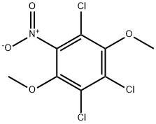 1,2,4-Trichloro-3,6-dimethoxy-5-nitrobenzene Structure