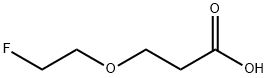 3-(2-Fluoroethoxy)propionic acid Structure