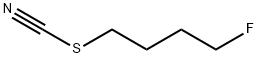 Thiocyanic acid 4-fluorobutyl ester Structure