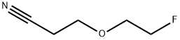 3-(2-Fluoroethoxy)propionitrile 구조식 이미지