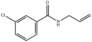 N-ALLYL-3-CHLOROBENZENECARBOXAMIDE Structure