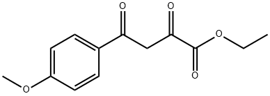 4-(4-메톡시-페닐)-2,4-디옥소-부티르산메틸에스테르 구조식 이미지