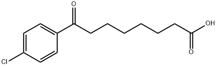 8-(4-CHLOROPHENYL)-8-OXOOCTANOIC ACID Structure