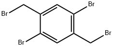 1,4-DIBROMO-2,5-BIS(BROMMETHYL)BENZENE Structure