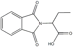 2-(1,3-dioxo-1,3-dihydro-2H-isoindol-2-yl)butanoic acid Structure