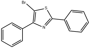5-브로모-2,4-디페닐-1,3-티아졸 구조식 이미지