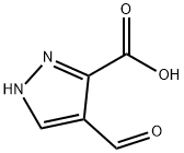 4-formyl-1H-pyrazole-3-carboxylic acid(SALTDATA: FREE) Structure