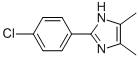 2-(4-CHLORO-PHENYL)-4,5-DIMETHYL-1H-IMIDAZOLE Structure
