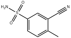 Benzenesulfonamide, 3-cyano-4-methyl- (9CI) Structure