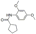 Cyclopentanecarboxamide, N-(2,4-dimethoxyphenyl)- (9CI) Structure