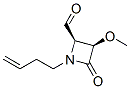 2-Azetidinecarboxaldehyde,1-(3-butenyl)-3-methoxy-4-oxo-,(2R,3R)-(9CI) 구조식 이미지