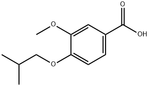 4-ISOBUTOXY-3-METHOXY-BENZOIC ACID Structure