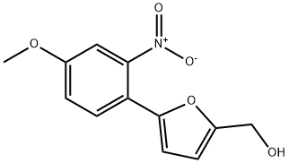 [5-(4-METHOXY-2-NITRO-PHENYL)-FURAN-2-YL]-METHANOL Structure