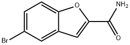 5-broMobenzofuran-2-carboxaMide 구조식 이미지