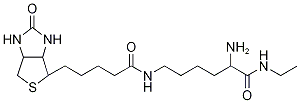 BIOCYTINAMIDOETHYL METHANETHIOSULFONATE, TRIFLUROACETIC ACID SALT Structure