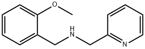(2-METHOXY-BENZYL)-PYRIDIN-2-YLMETHYLAMINE Structure