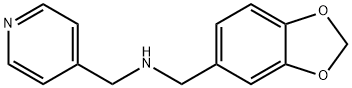 BENZO[1,3]DIOXOL-5-YLMETHYL-PYRIDIN-4-YLMETHYL-AMINE Structure